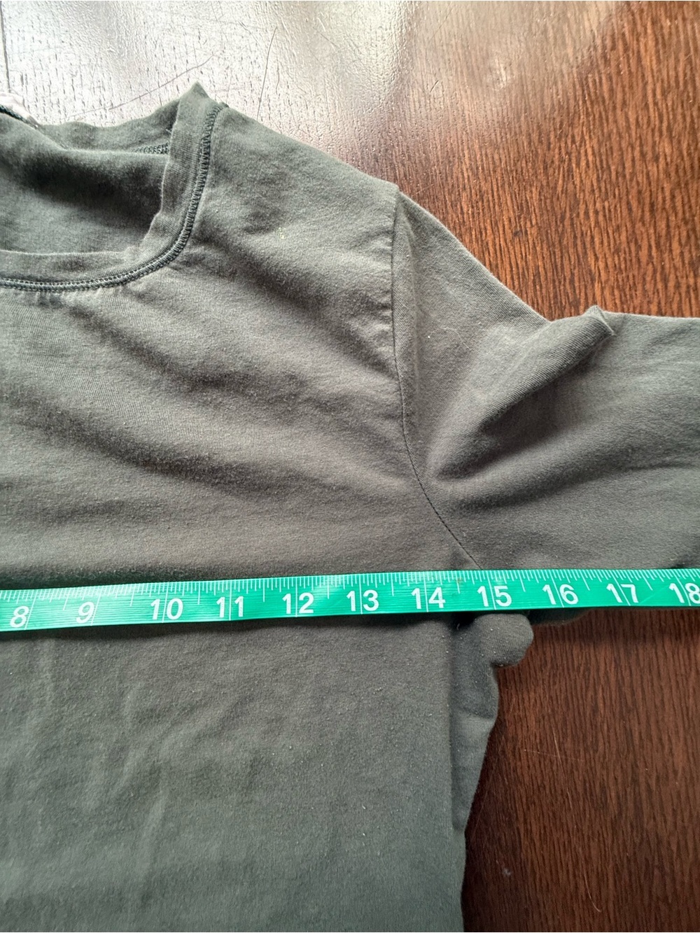 Garage Olive Green Long Sleeve Tee size small - Picture 7 of 7